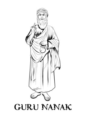 Mutlu Gurpurab, Guru Nanak Jayanti Festivali Sih kutlama arka plan