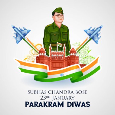 Ulus Kahramanı ve Özgürlük Savaşçısı Subhash Chandra 23 Ocak için Hindistan Gururu