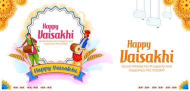 Mutlu Vaisakhi Punjabi bahar hasat festivali resmi Sih kutlama geçmişi