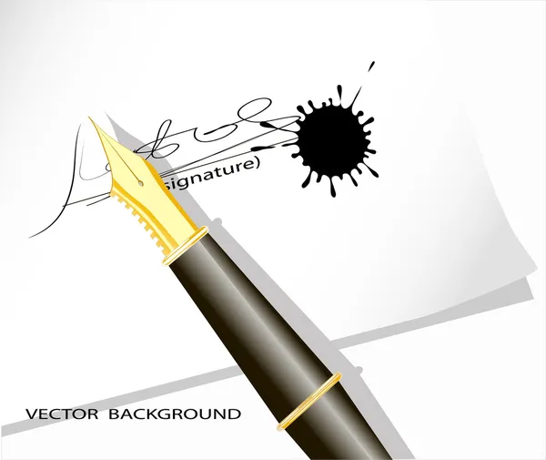 Signature — Image vectorielle