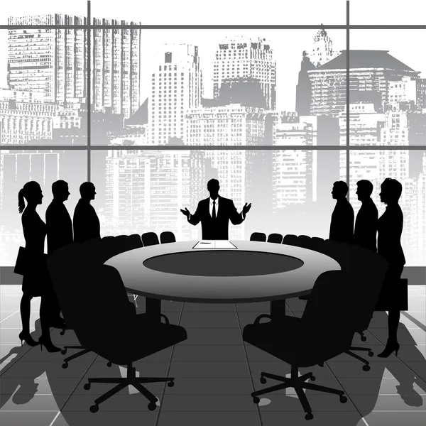 Business meeting — Stock Vector