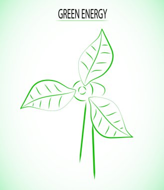 soyut yel değirmeni