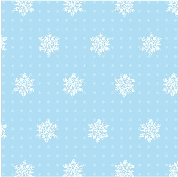 Christmas background from snowflakes — Stock Vector
