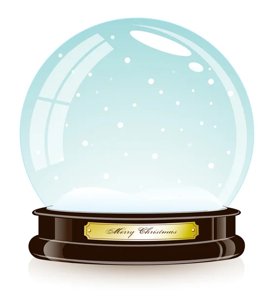 Снежный шар — стоковый вектор