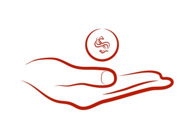 bir yandan içine atılan jeton