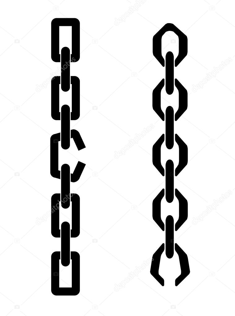 Chain with the broken link
