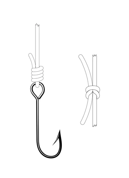 Fishing hook — Stock Vector