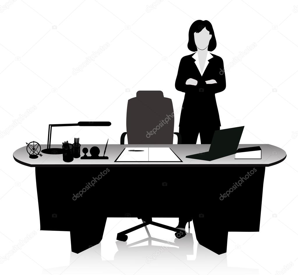 Business Woman In The Workplace Stock Vector C Matc 43578215