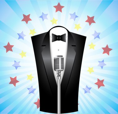 mikrofon, şarkıcı