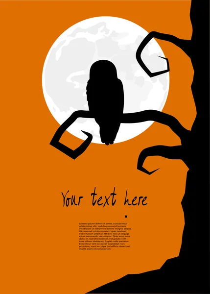 Fondo de Halloween — Vector de stock