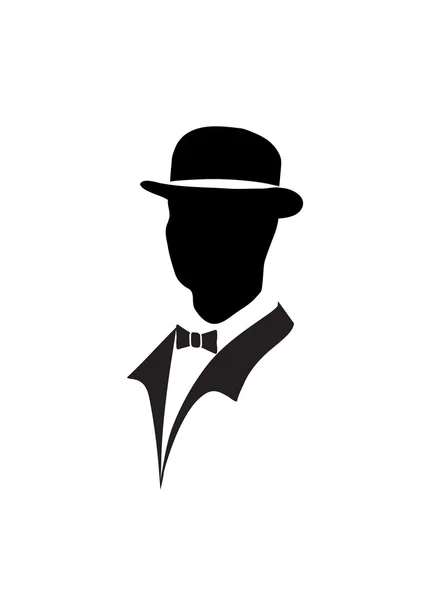 Ícone do cavalheiro —  Vetores de Stock