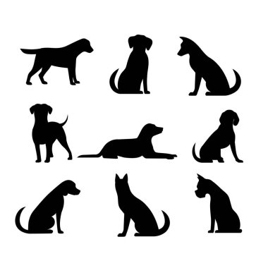 komik kedi ve köpek vektör çizimi 