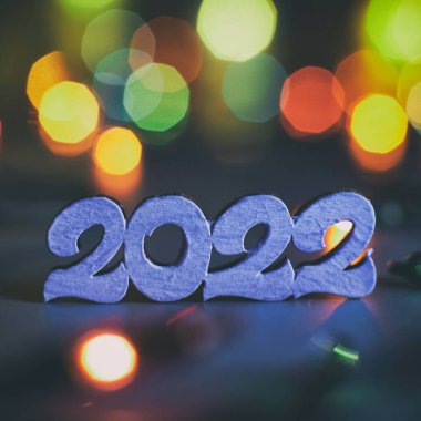 Mutlu Noeller ve mutlu yıllar konsepti. Mutlu Noeller ve mutlu yıllar 2022