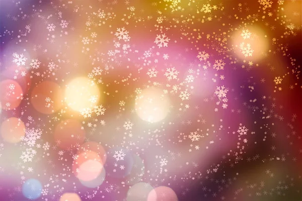 休日の輝く背景 お祭りのクリスマスの背景 光と星を基調とした上品な抽象的背景 — ストック写真