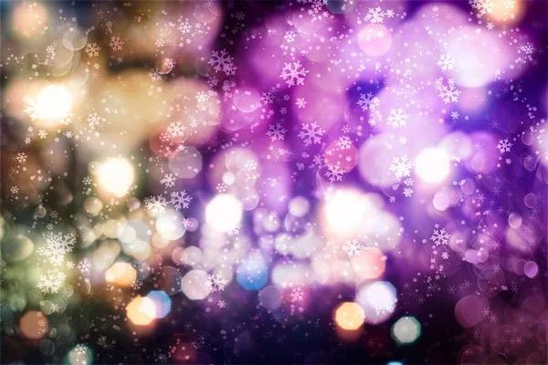 홀리데이에 빛나는 운명적 크리스마스 별들이 고상하고 추상적 — 스톡 사진