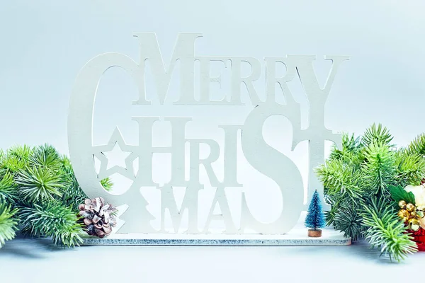 Merry Christmas Happy New Year Concept Xmas Holiday Background — Stock Photo, Image