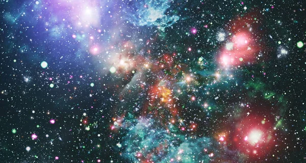 Υψηλής Ποιότητας Διαστημικό Υπόβαθρο Έκρηξη Σουπερνόβα Νεφέλωμα Φωτεινού Αστέρα Μακρινός — Φωτογραφία Αρχείου