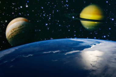 Yüksek kalite alan arka planı. Bu görüntünün elementleri NASA tarafından desteklenmektedir.