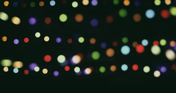 Fondo Celebración Luz Abstracta Con Luces Doradas Desenfocadas Para Navidad — Foto de Stock