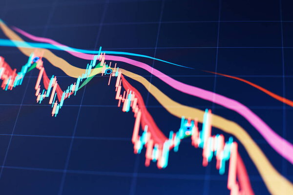 Currency exchange rate for world currency: US Dollar, Euro, Frank, Yen. Financial, money, global finance, stock market background