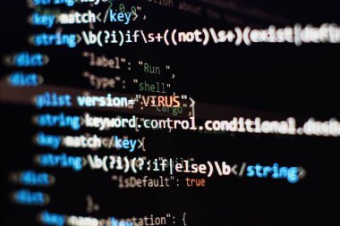 Web kodlaması için web geliştirme dili. karışık ortam arkaplanı