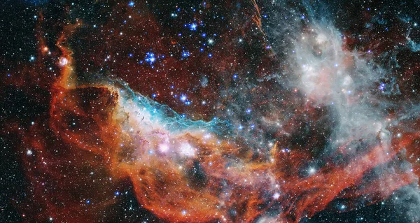 Starry Sky Night Stars Deep Space Sky Galactic Nebula View — Stock Photo, Image