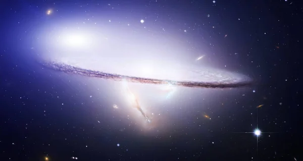 Galaxias Espacio Espacio Muchos Años Luz Lejos Tierra Elementos Esta — Foto de Stock