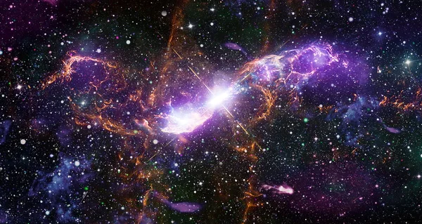 Galaxis Kreatív Háttér Kép Elemeit Nasa Bocsátotta Rendelkezésre — Stock Fotó