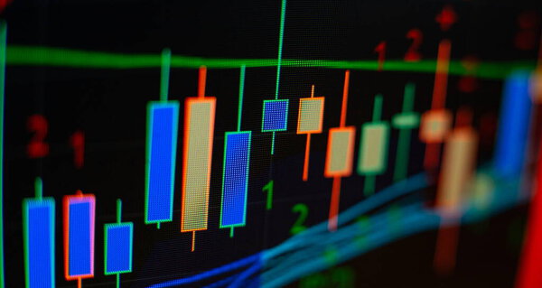 Экономические тенденции фон для бизнес-идеи и всех художественных работ дизайн. Абстрактное финансирование
.