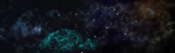 은하들은 탐험의 아름다움을 보여준다 — 스톡 사진