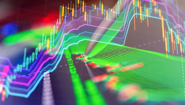 Data analyzing from charts and graph to find out the result in trading market.