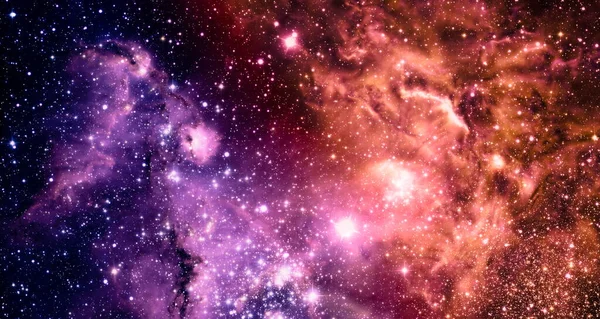 Mystical beautiful space. Unforgettable diverse space background Elements of this image furnished by NASA