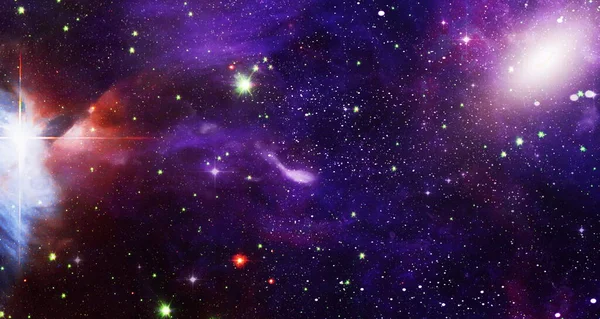 Υψηλής Ποιότητας Διαστημικό Υπόβαθρο Έκρηξη Σουπερνόβα Νεφέλωμα Φωτεινού Αστέρα Μακρινός — Φωτογραφία Αρχείου