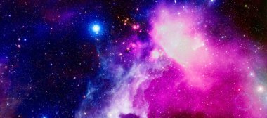 Galaxy and light. Planets, stars and galaxies in outer space showing the beauty of space exploration. The elements of this image furnished by NASA.