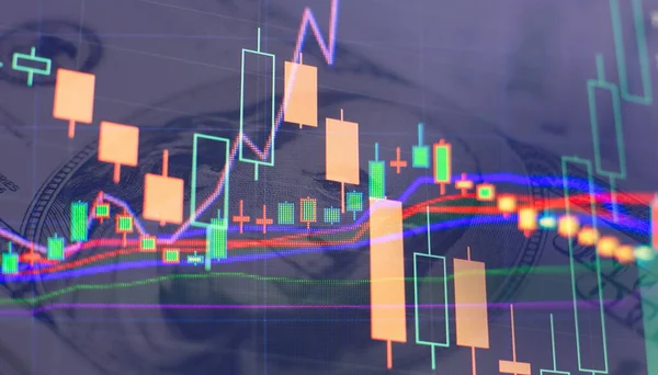 Analysis business accounting on info sheets. Businessman hand working on analyzing investment charts for Gold market, Forex market and Trading market.