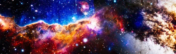 Μυστικιστικός Όμορφος Χώρος Αξέχαστο Ποικιλόμορφο Διαστημικό Υπόβαθρο Σπειροειδής Γαλαξίας Στο — Φωτογραφία Αρχείου