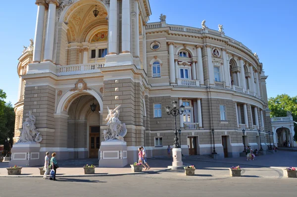 Odessza nemzeti egyetemi Színház, az opera és a balett — Stock Fotó