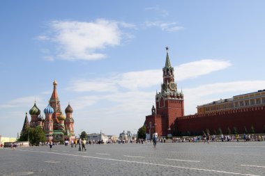 Moskova 'daki Kızıl Meydan.