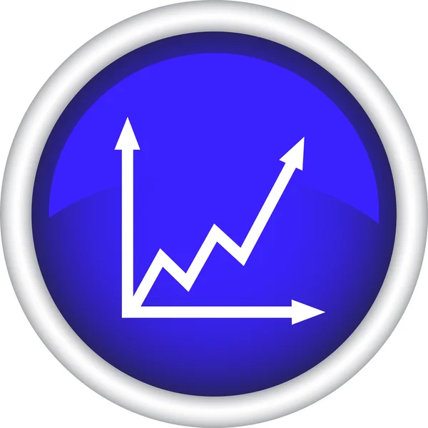 Rund skylt med en ritning — Stock vektor