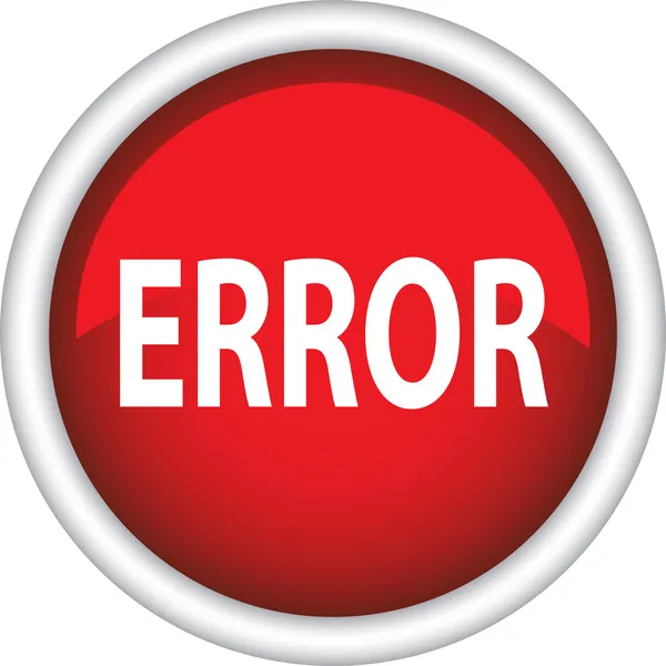 yuvarlak kırmızı işaret kelime hata