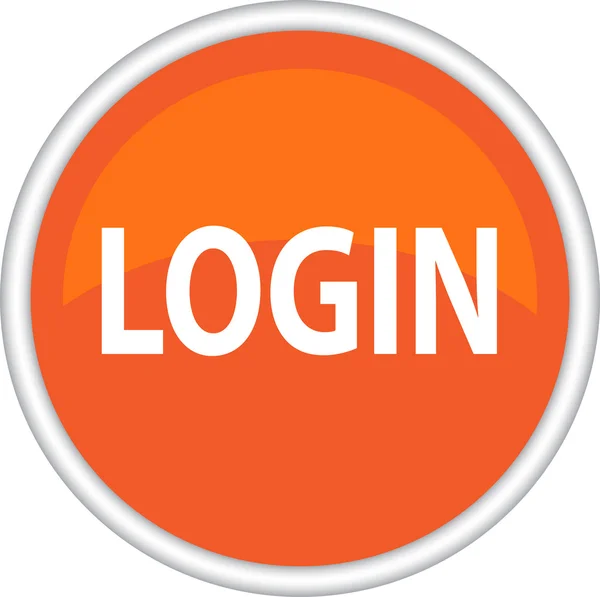 Logga in-ikonen — Stock vektor