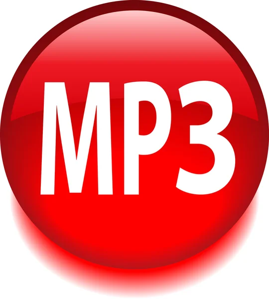 Ikona mp3 — Wektor stockowy