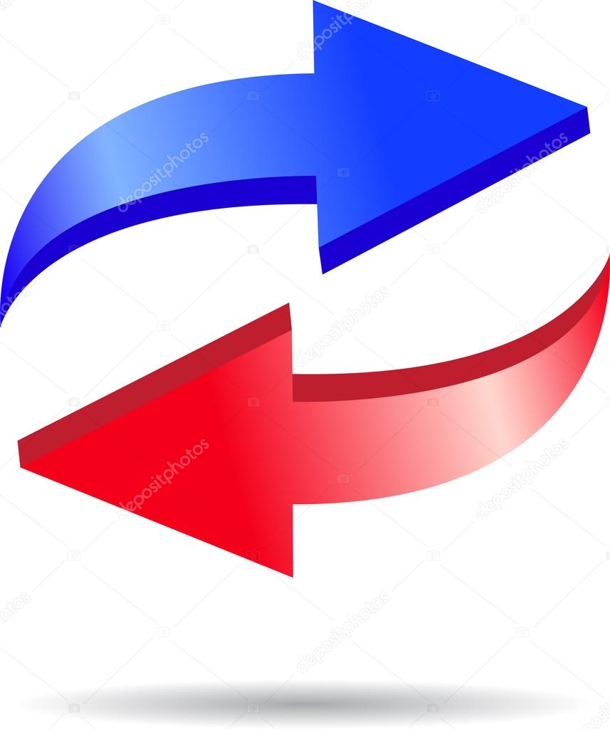 Stock Image - Vector arrows.