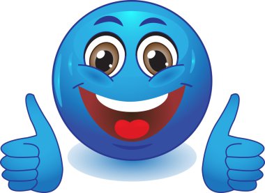 Gülümse. sevinç. Anlaşıldı.