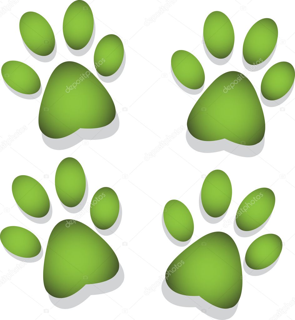 След Животного Векторное Изображение ©natalipopova 35015401