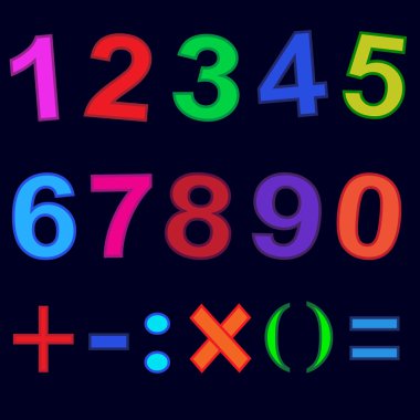 renkli sayı toplama