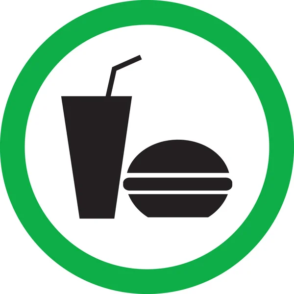 Fast food. Illustrazione vettoriale — Vettoriale Stock