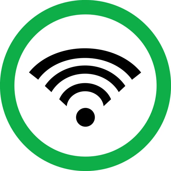 Simbolo della rete wireless — Vettoriale Stock