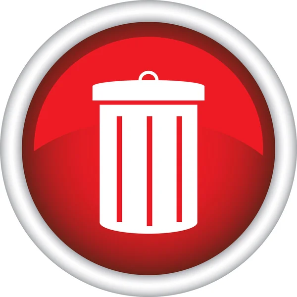 Picture of a trash can — Stock Vector