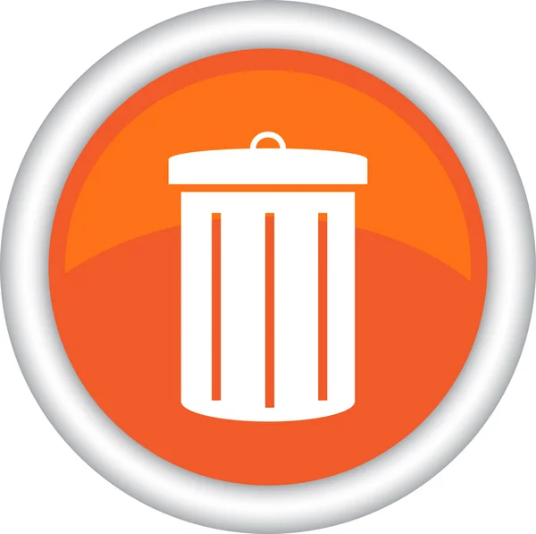 Une poubelle — Image vectorielle